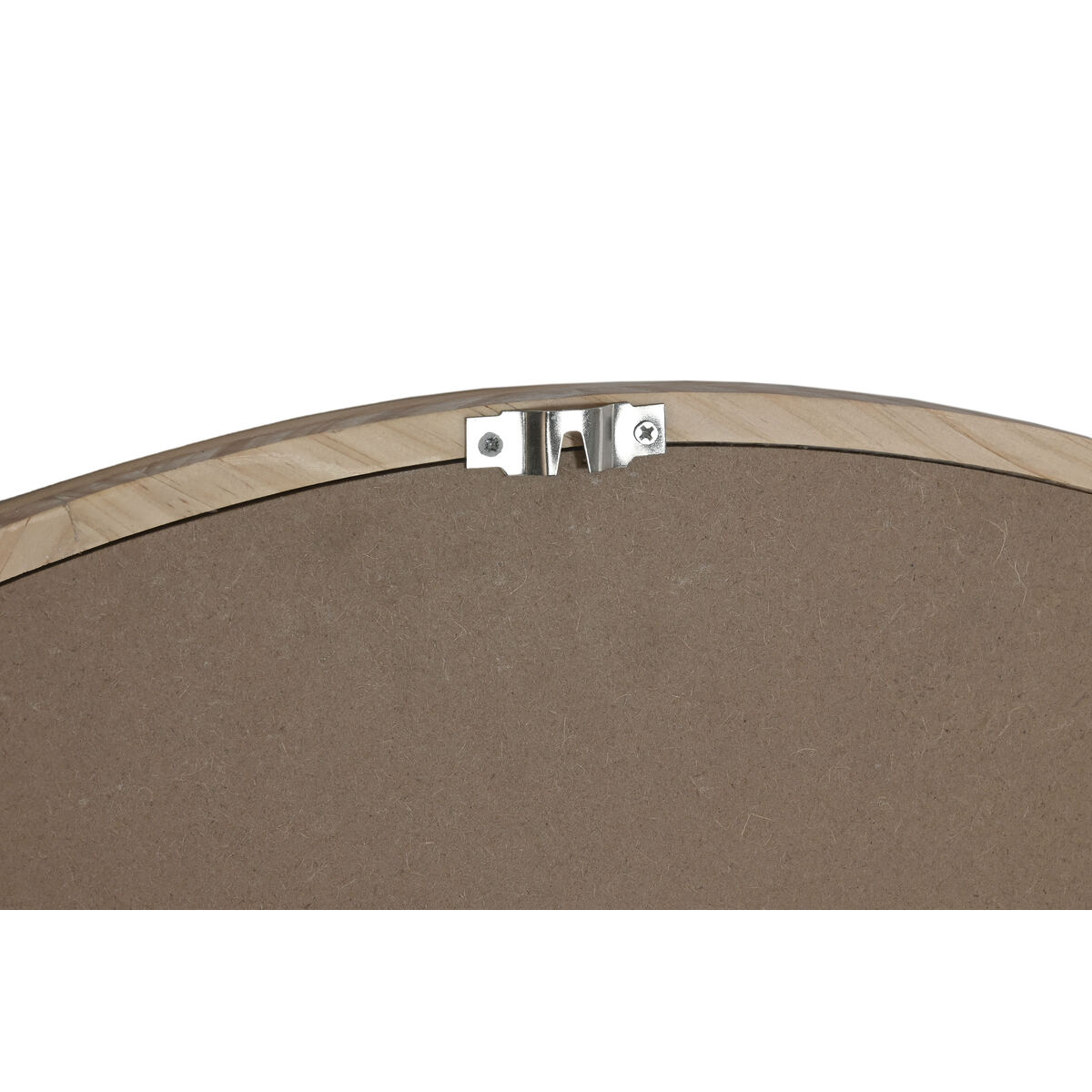 Wall mirror Home ESPRIT White Natural Scandi