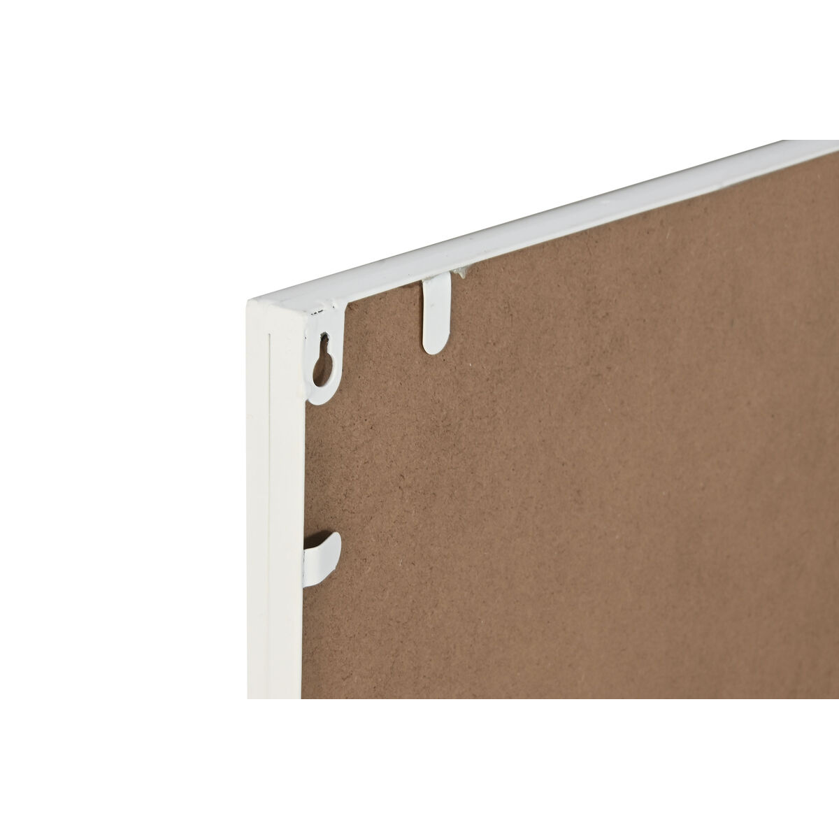Wall mirror Home ESPRIT White Window Scandi 122 x 2 x 122 cm