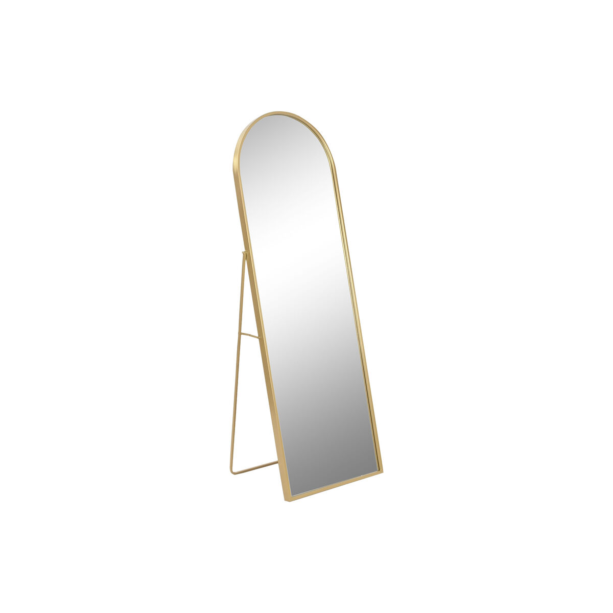 Free standing mirror Home ESPRIT Golden Crystal Iron 50 x 4 x 150 cm
