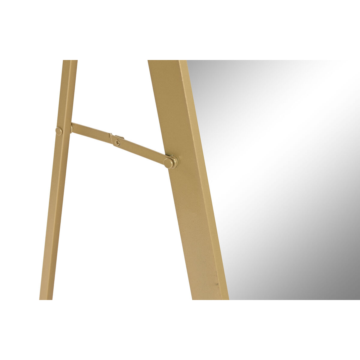 Free standing mirror Home ESPRIT Golden Crystal Iron 50 x 4 x 150 cm