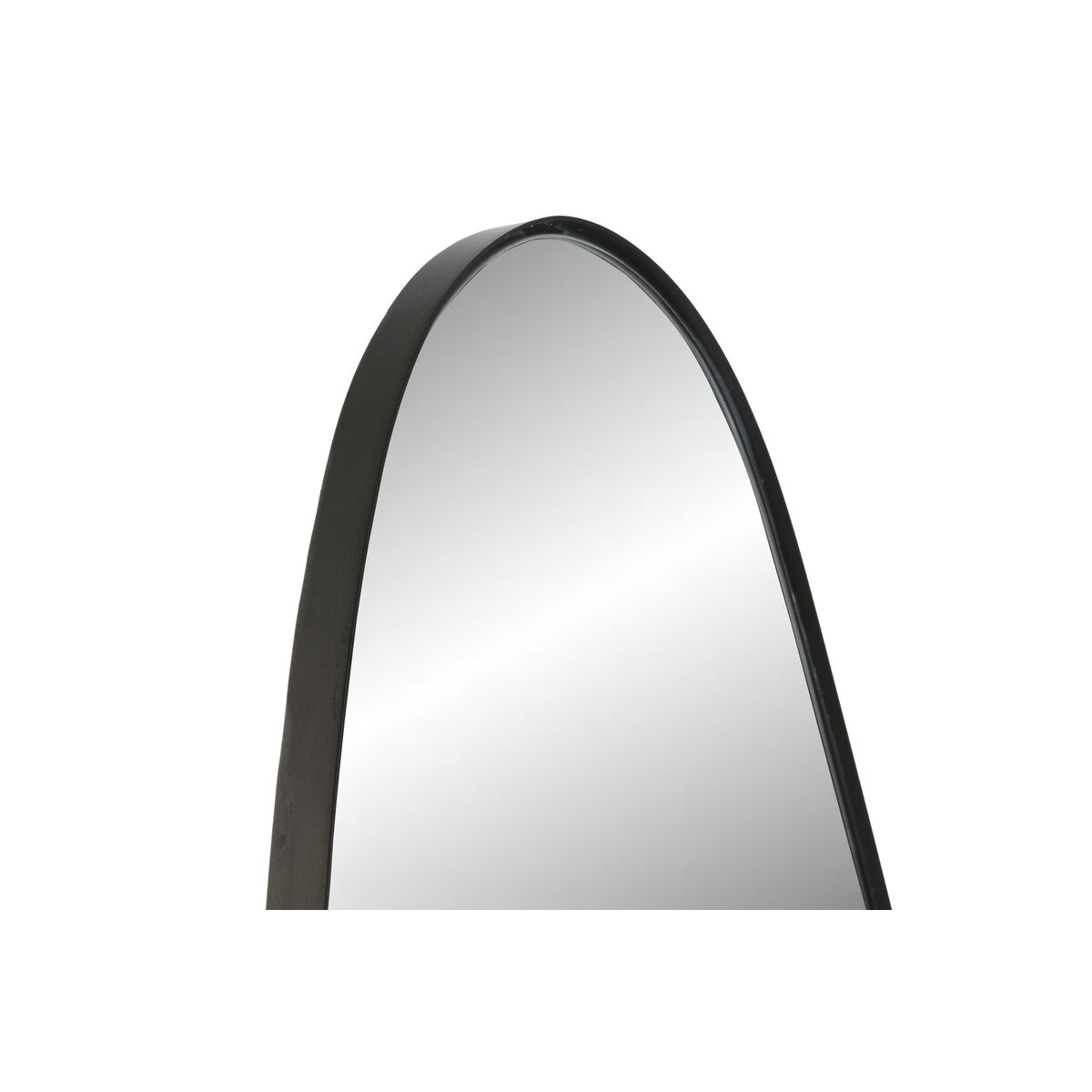 Free standing mirror Home ESPRIT Black Crystal Iron 55 X 48 X 165 CM