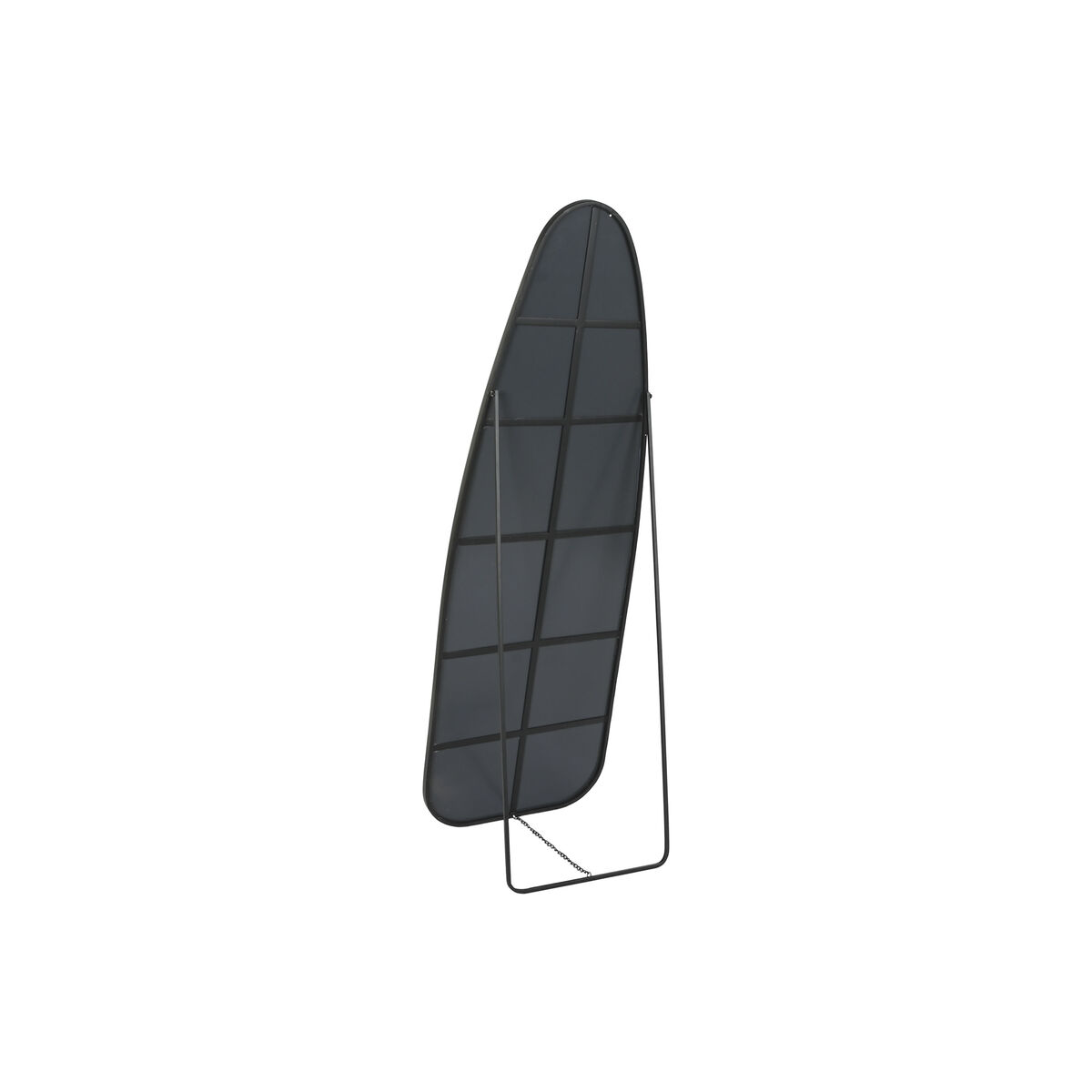 Free standing mirror Home ESPRIT Black Crystal Iron 55 X 48 X 165 CM