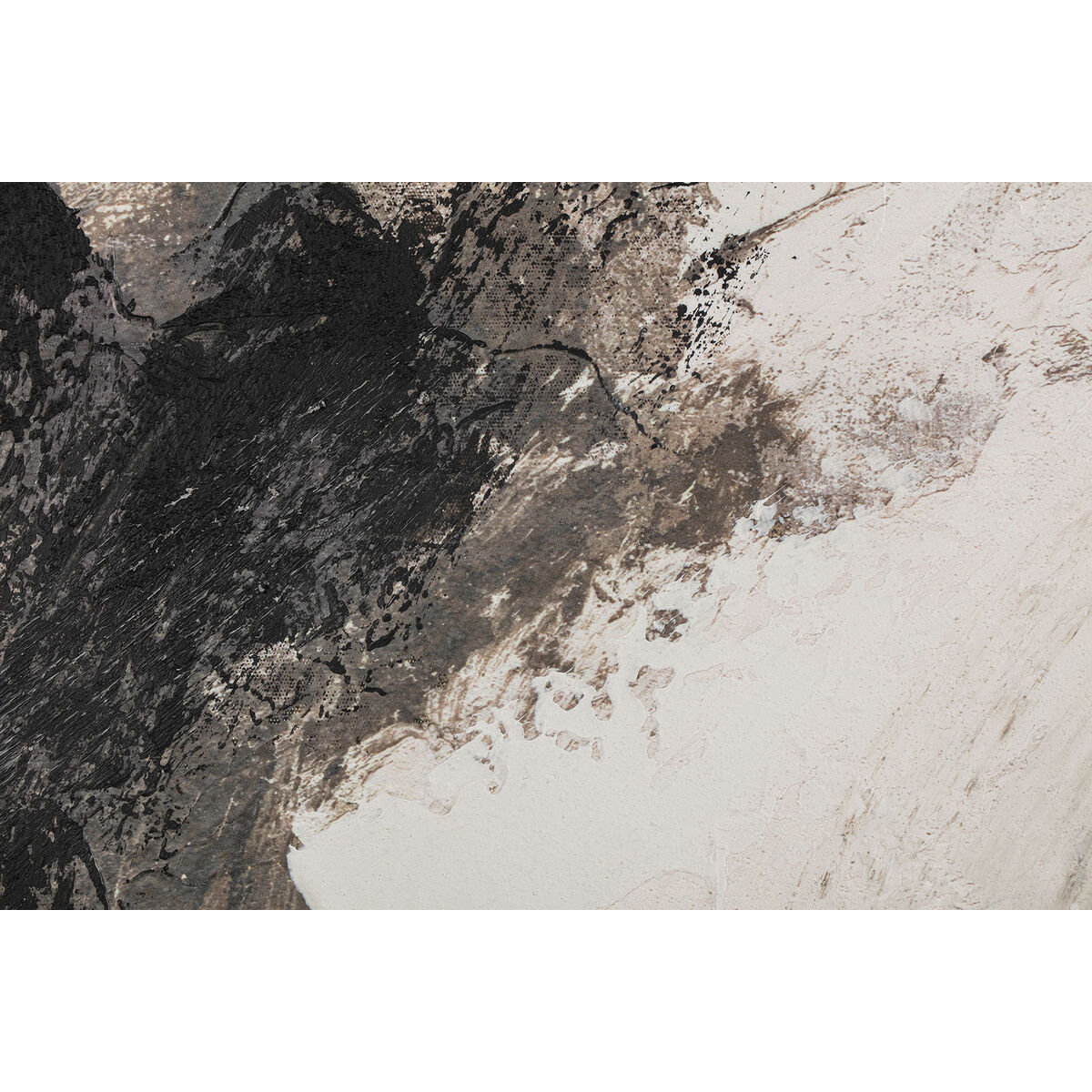 Painting Home ESPRIT White Beige Abstract Urban 130 x 5 x 180 cm