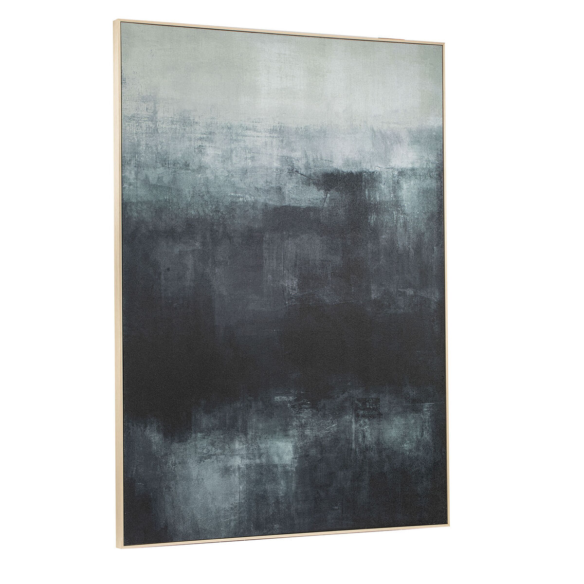 Painting Home ESPRIT Turquoise Abstract Modern 130 x 5 x 180 cm