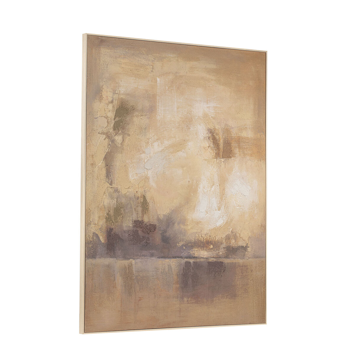Painting Home ESPRIT Brown Abstract Modern 130 x 5 x 180 cm