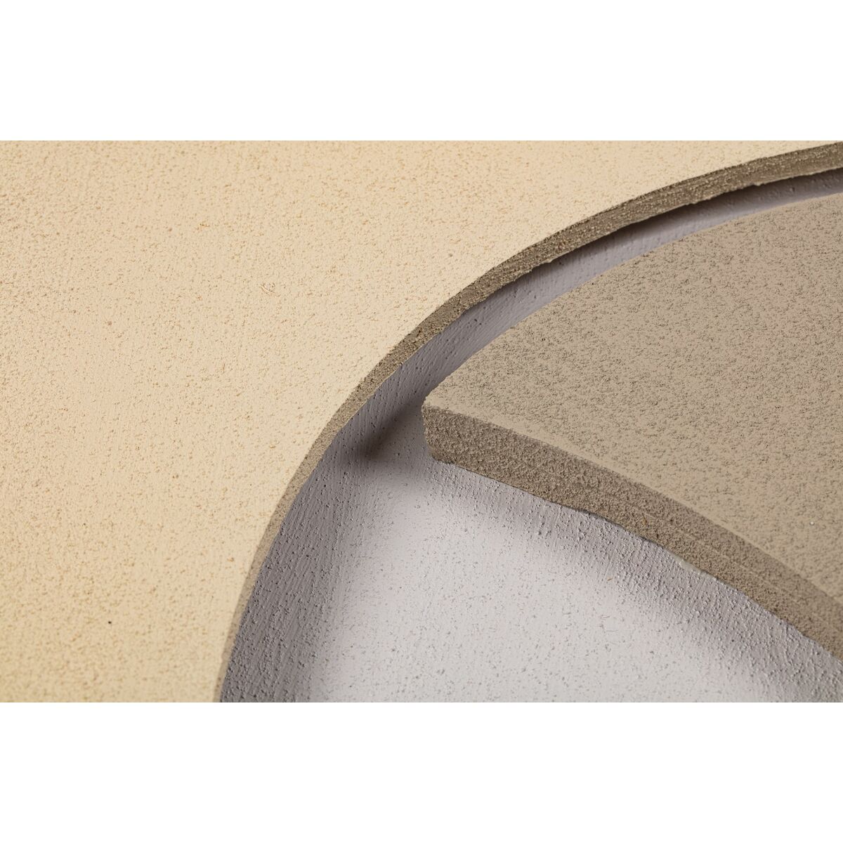 Painting Home ESPRIT White Beige Natural Modern Scandinavian 40 x 3,8 x 50 cm (2 Units)