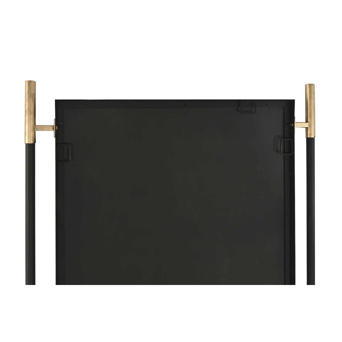 Wall mirror Home ESPRIT Black Golden Modern