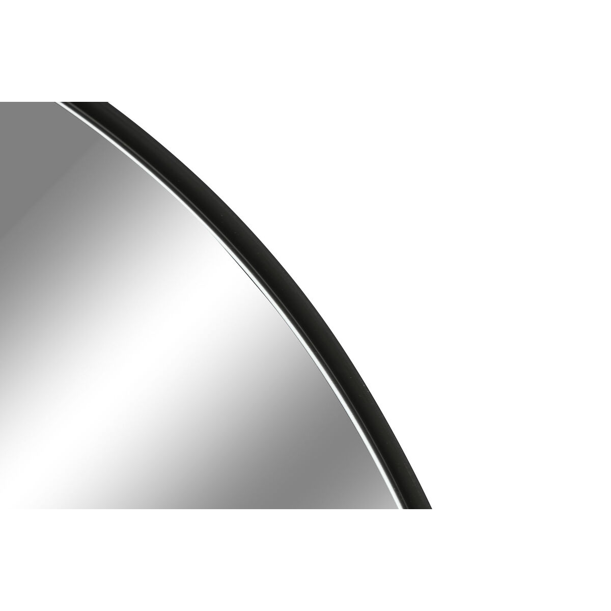 Wall mirror Home ESPRIT Black Golden Modern