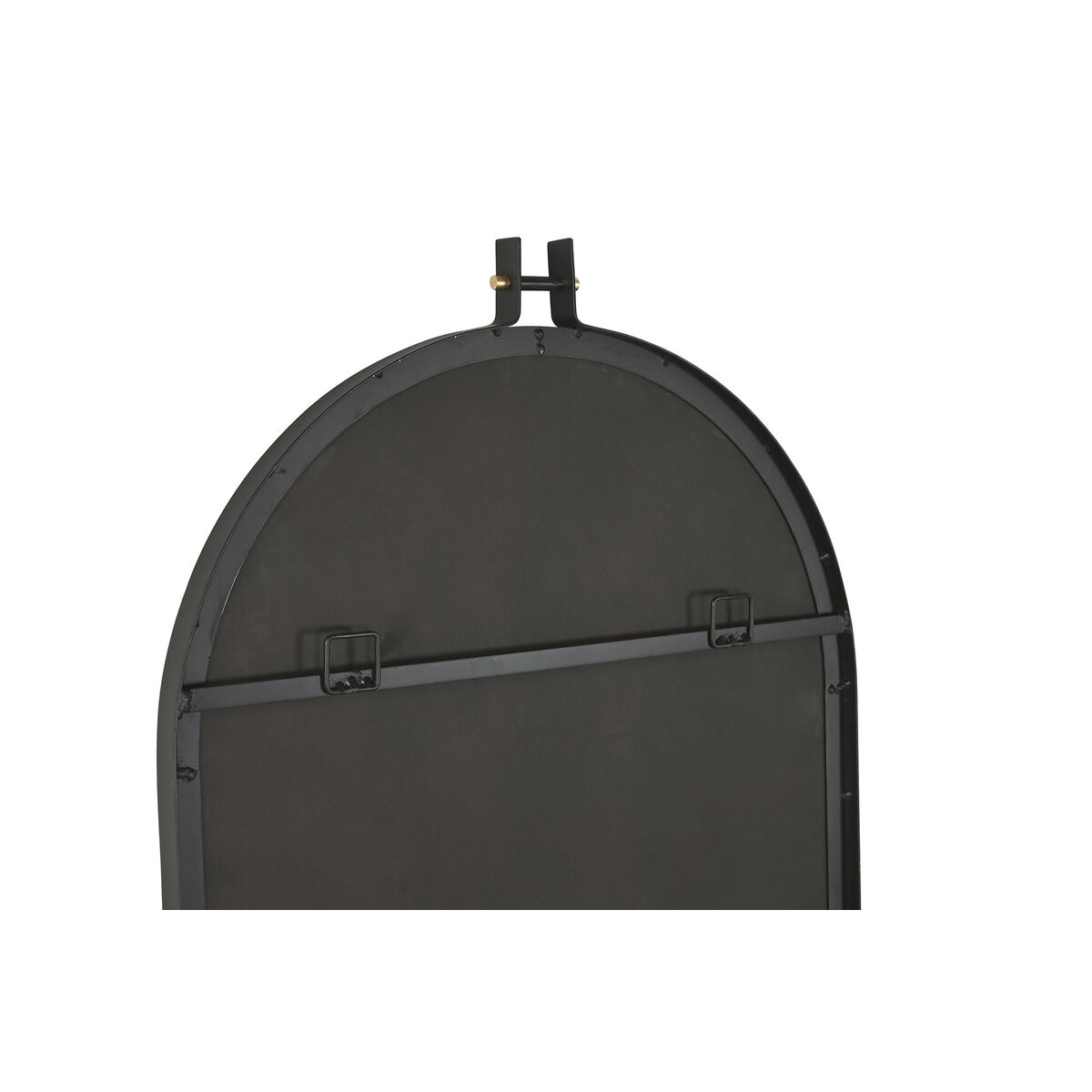 Wall mirror Home ESPRIT Black Golden Modern