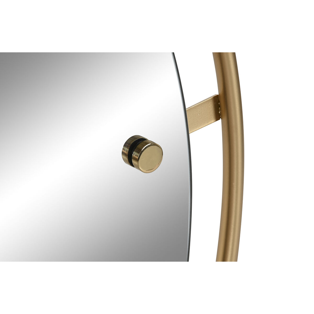 Wall mirror Home ESPRIT Golden 90 x 2 x 90 cm