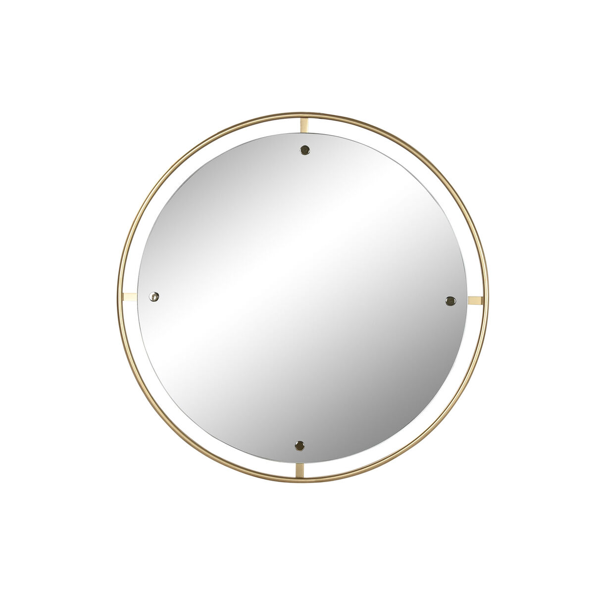 Wall mirror Home ESPRIT Golden 90 x 2 x 90 cm