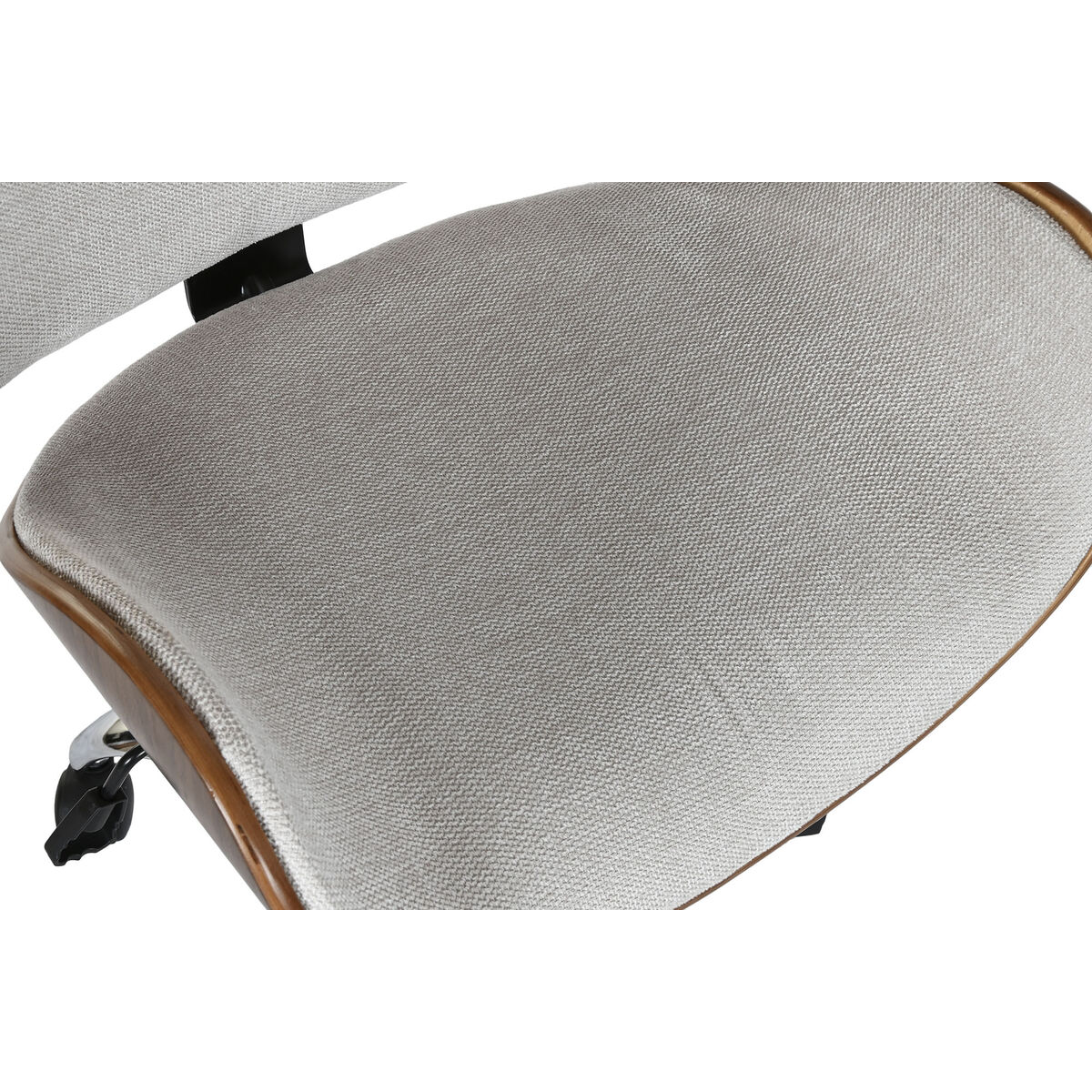 Office Chair Home ESPRIT Brown Beige Silver