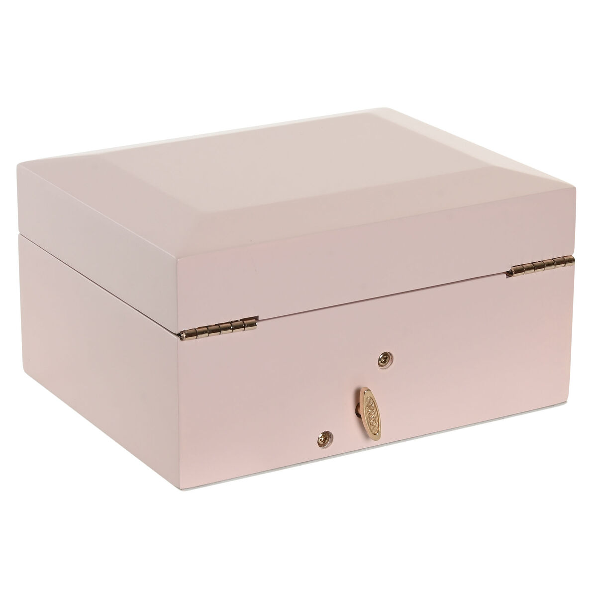 Jewelry box Home ESPRIT Pink Wood Mirror