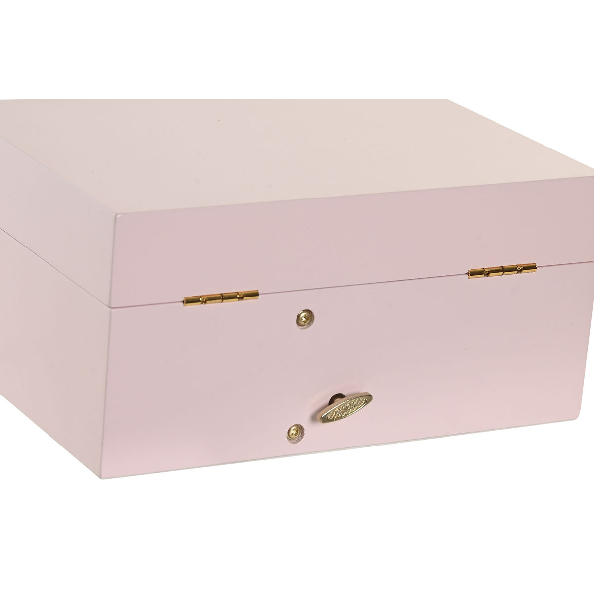 Jewelry box Home ESPRIT Pink Wood Mirror