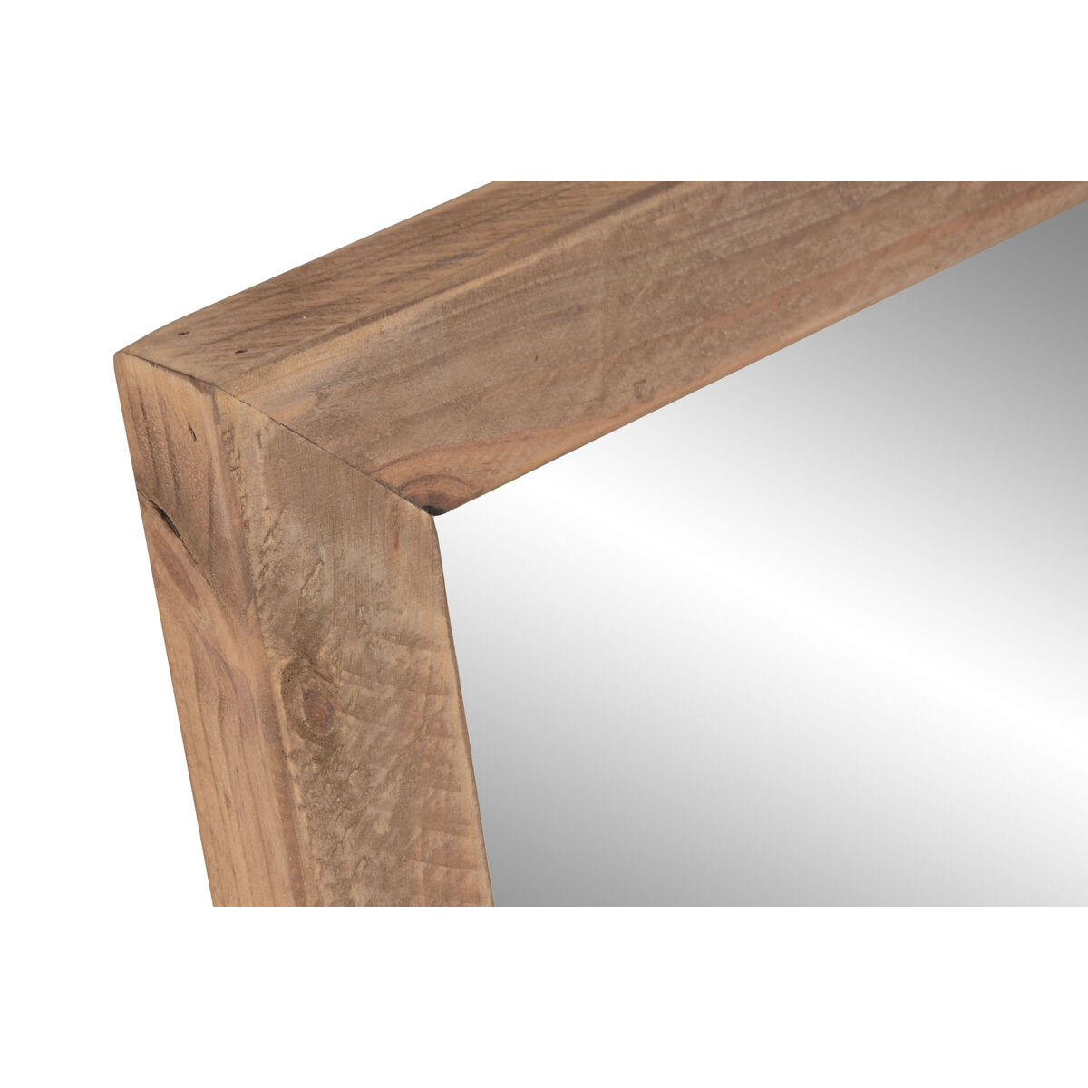 Wall mirror Home ESPRIT Natural Alpino 100 X 4 X 60 CM