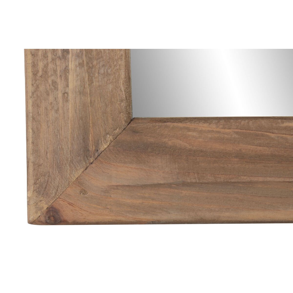 Wall mirror Home ESPRIT Natural Alpino 100 X 4 X 60 CM