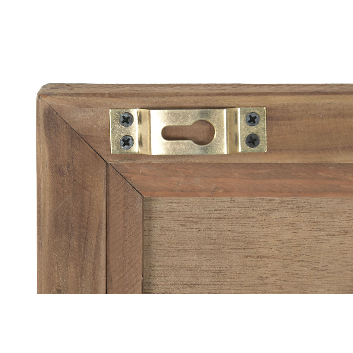 Wall mirror Home ESPRIT Natural Alpino 100 X 4 X 60 CM