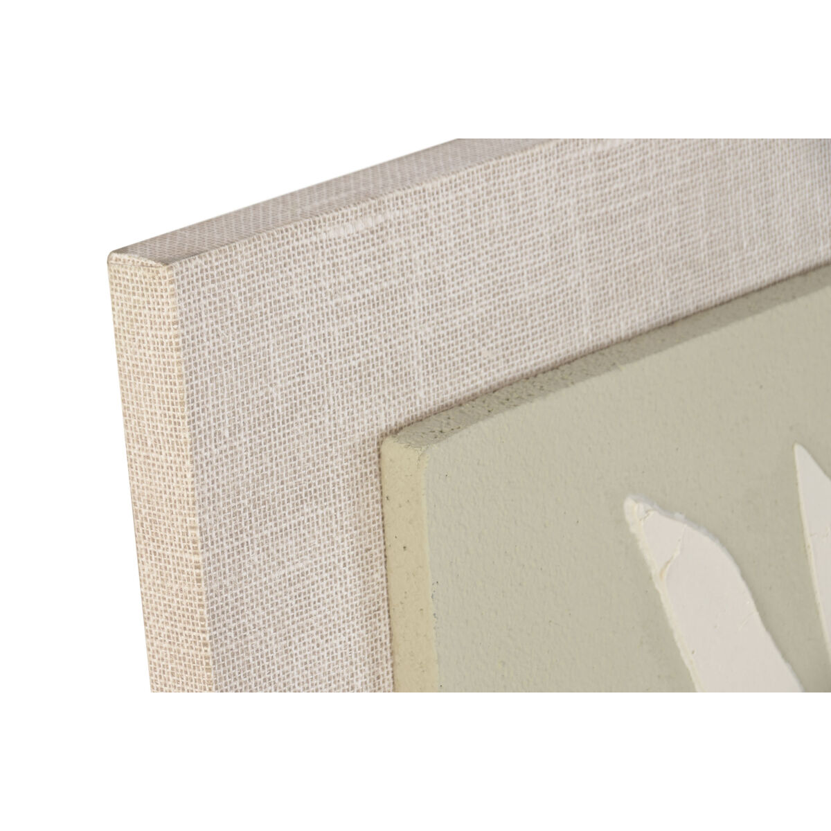 Painting Home ESPRIT Green Beige Vase Scandinavian 80 x 3 x 120 cm 80 X 10 X 120 CM (2 Units)