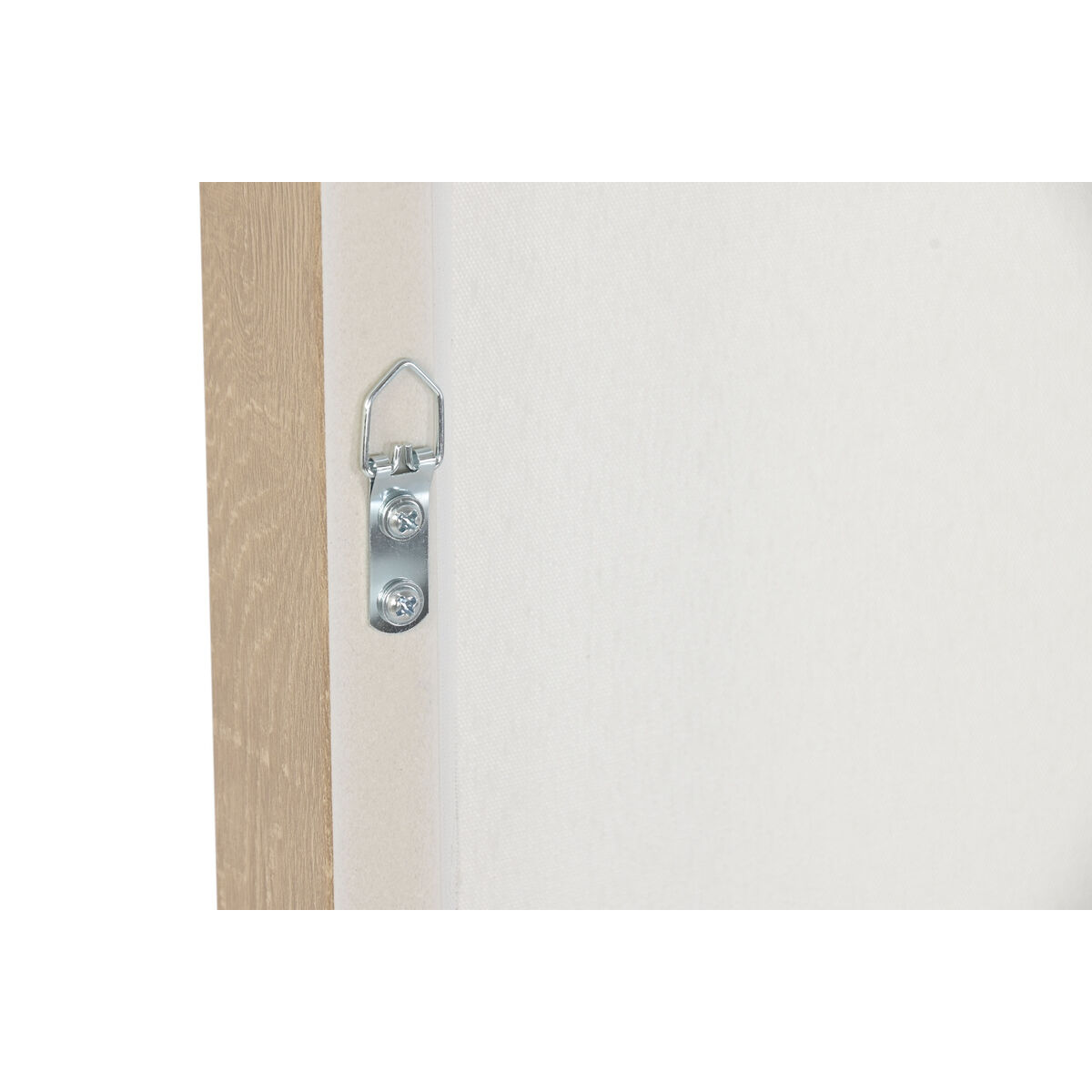 Painting Home ESPRIT White Natural Peacock Tropical 100 x 5 x 100 cm (2 Units)