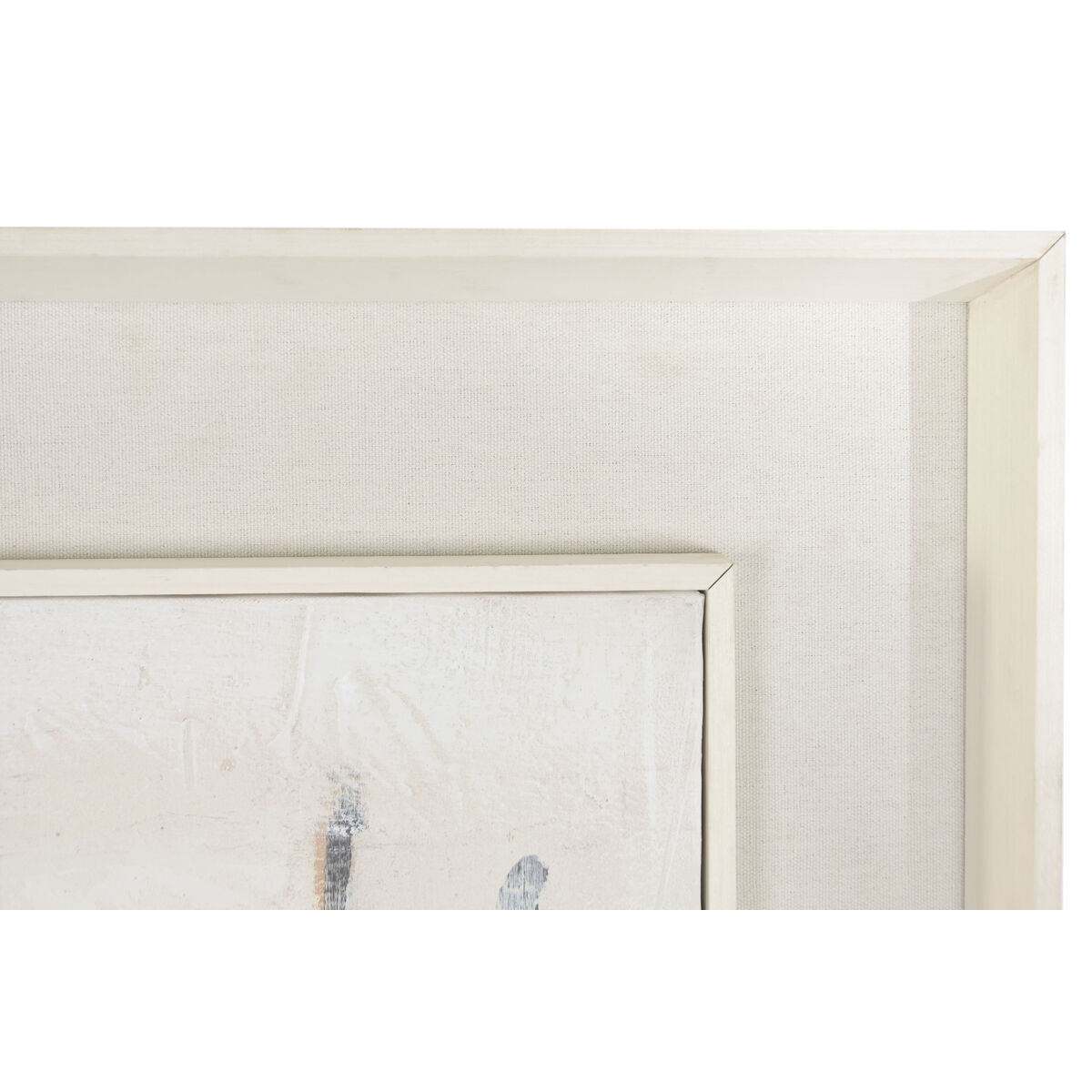Painting Home ESPRIT Blue White Abstract Urban 114 X 6 X 143,5 CM