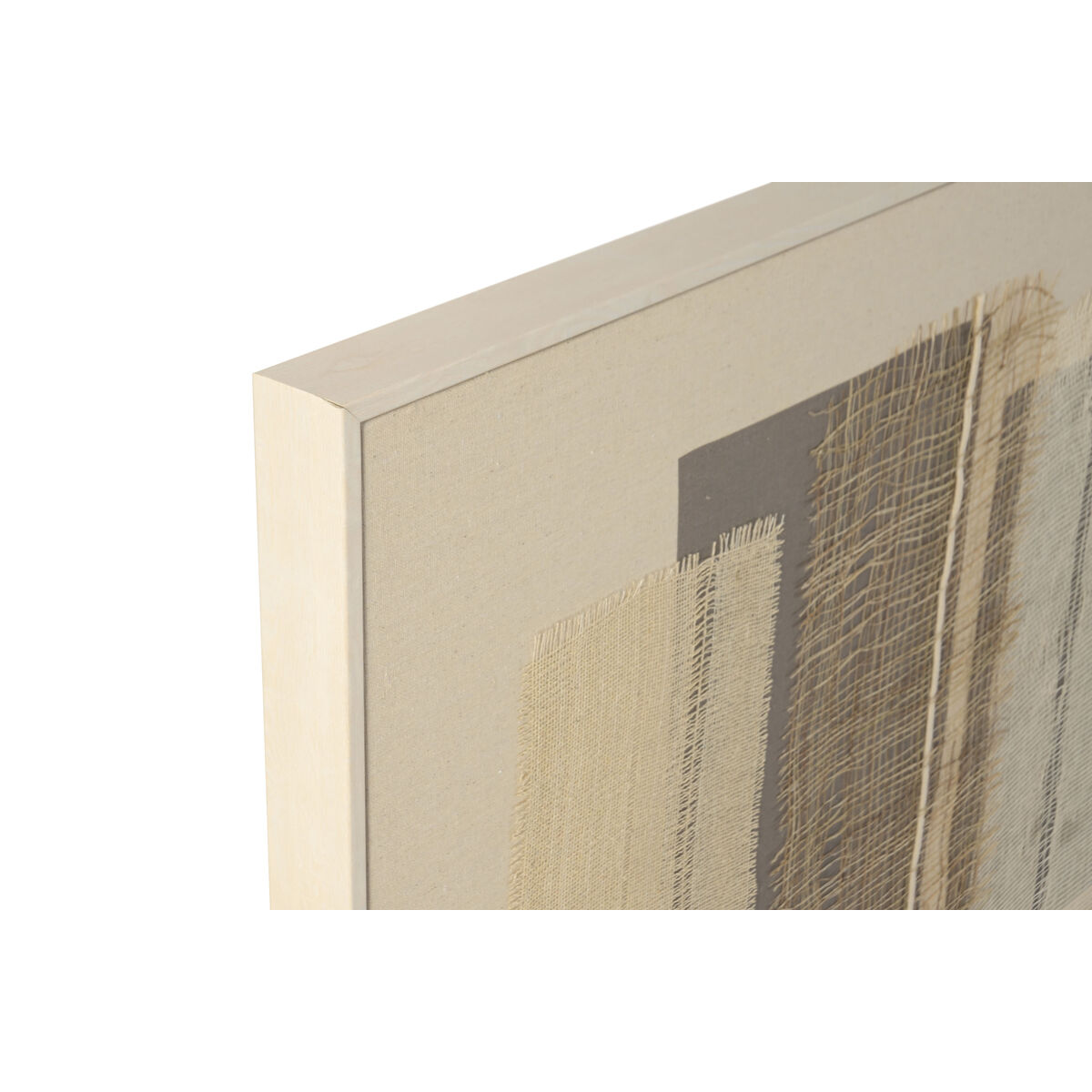 Painting Home ESPRIT White Beige Abstract Urban 102 x 4,5 x 102 cm (2 Units)