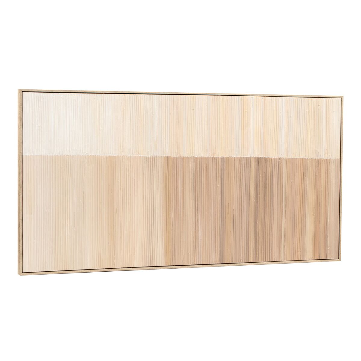 Painting Home ESPRIT White Beige Modern Urban 142,5 X 4,5 X 72,5 CM (2 Units)