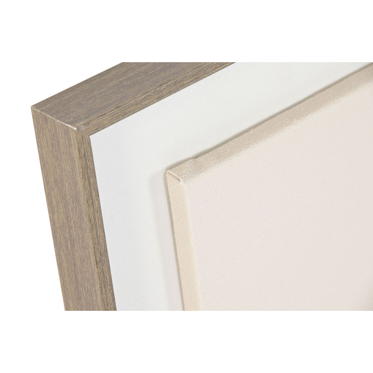 Painting Home ESPRIT White Beige Abstract Urban 100 x 4 x 50 cm (2 Units)