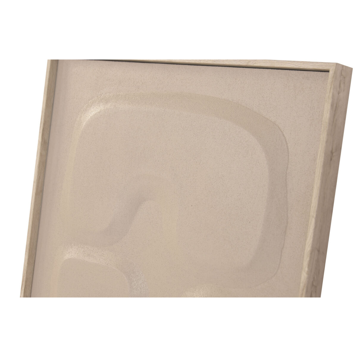 Painting Home ESPRIT Brown Beige Abstract Scandinavian 50 x 4,5 x 70 cm (2 Units)