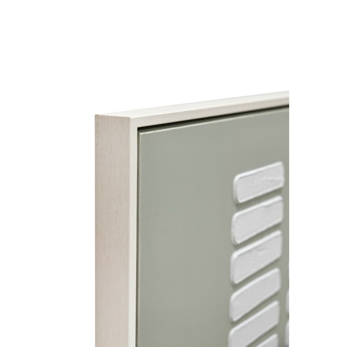 Painting Home ESPRIT White Green Modern Urban 183 X 4 X 63 CM (2 Units)