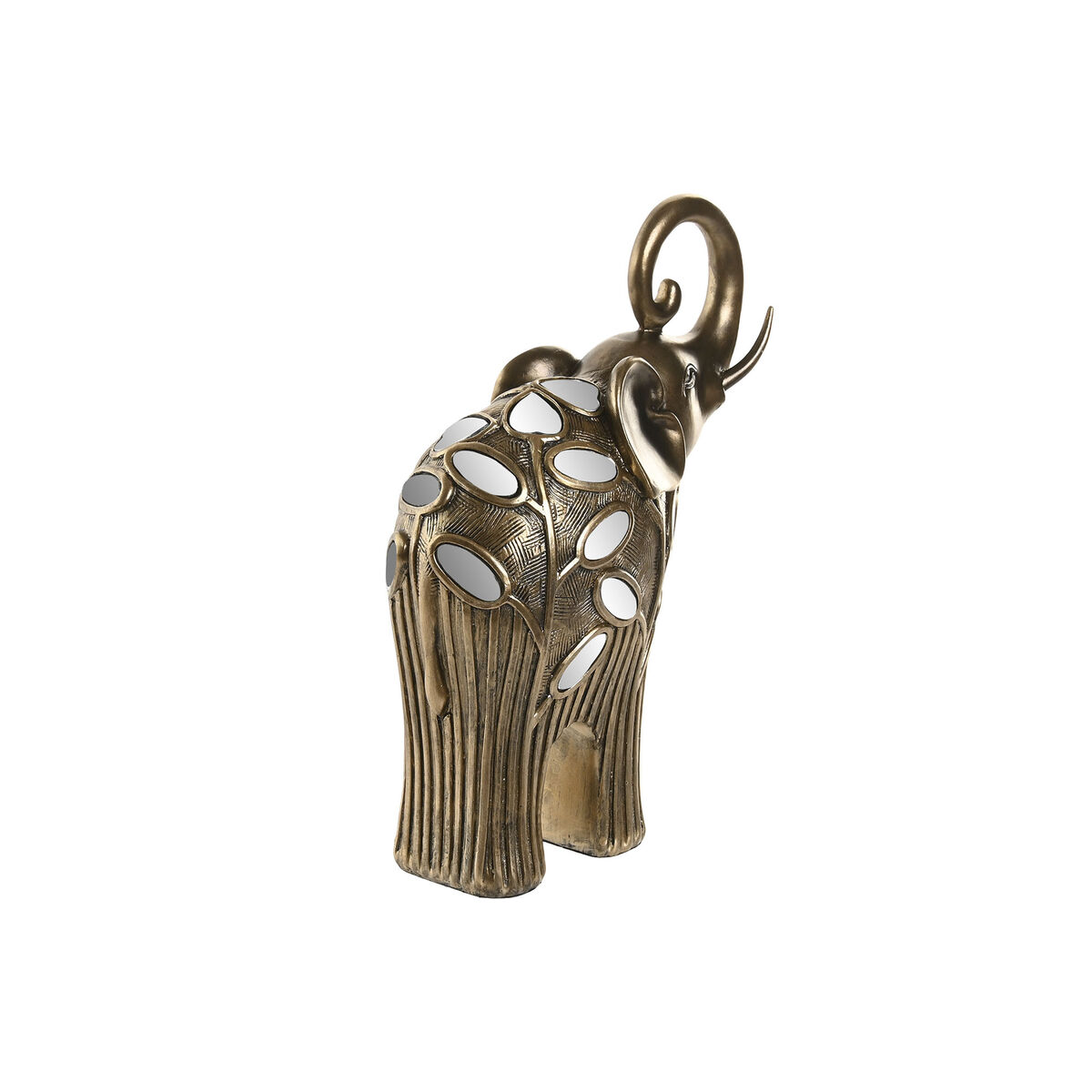 Decorative Figure Home ESPRIT Bronze Elephant 19 X 9 X 25,5 CM