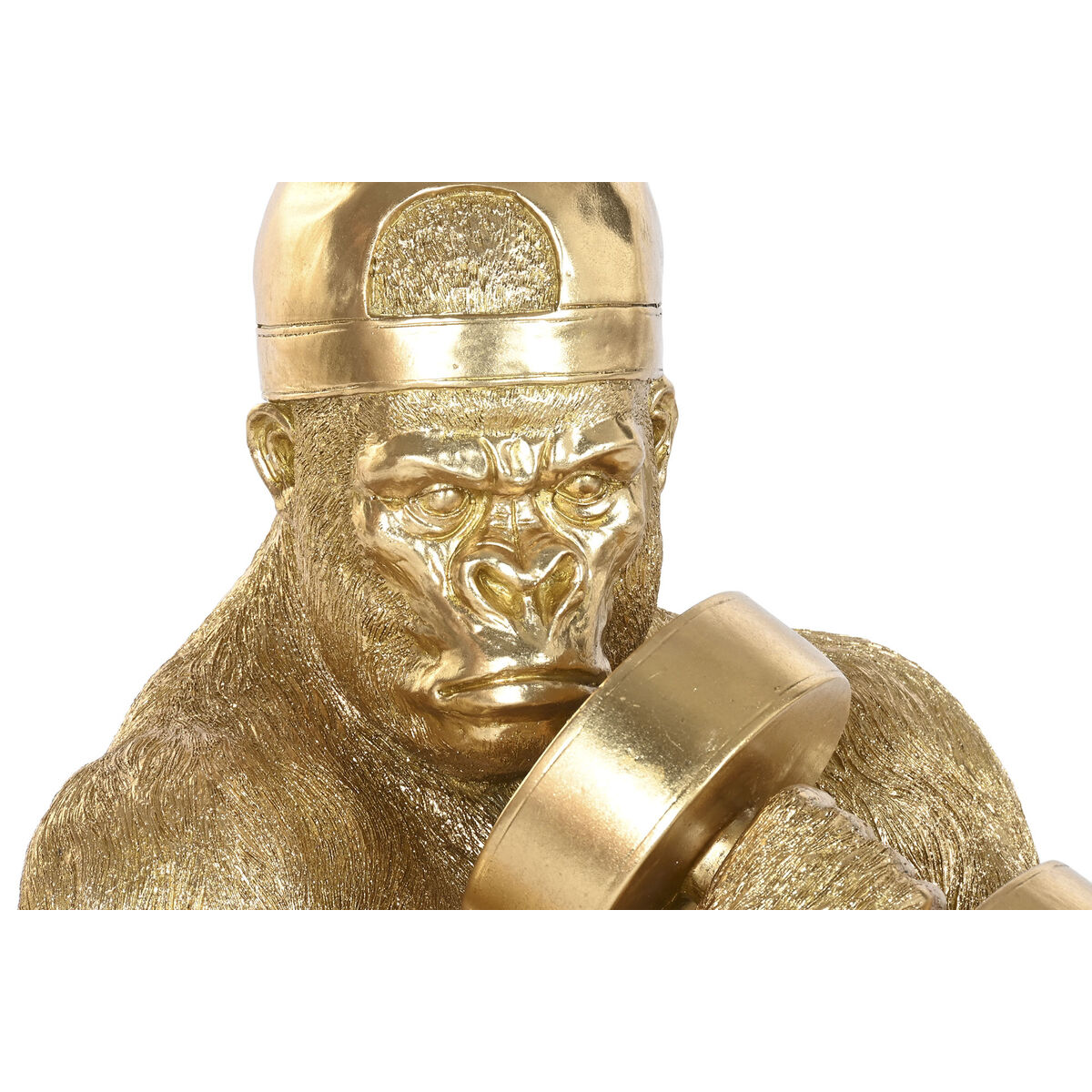 Decorative Figure Home ESPRIT Golden Gorilla 44 X 38 X 61,5 CM