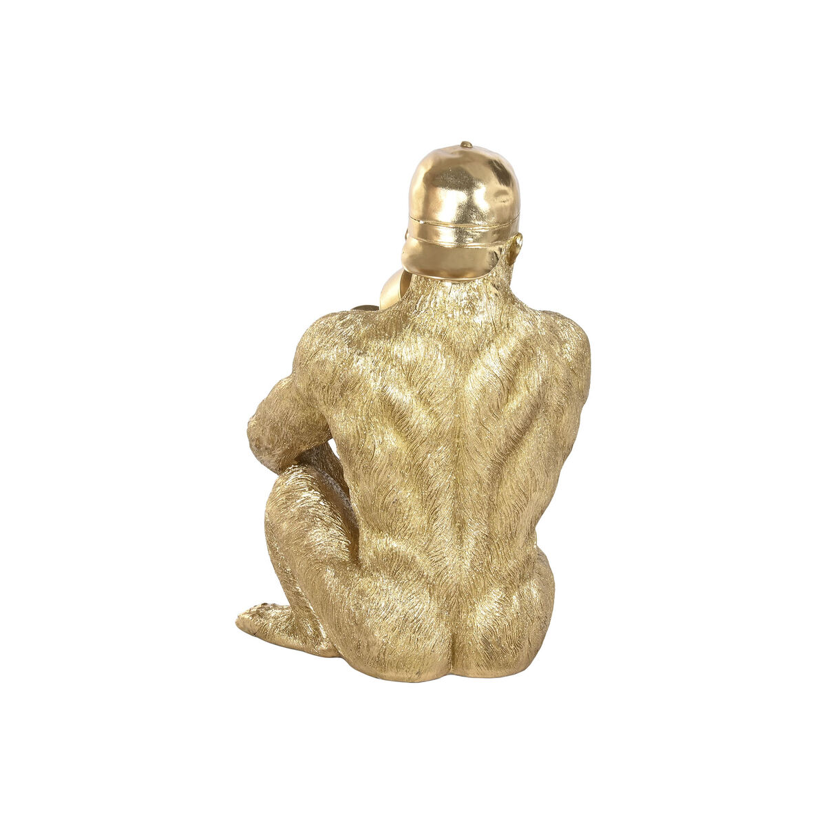 Decorative Figure Home ESPRIT Golden Gorilla 44 X 38 X 61,5 CM
