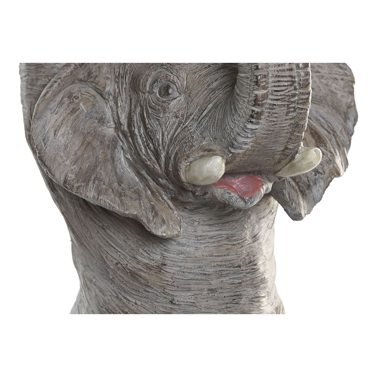 Decorative Figure Home ESPRIT Grey Golden Elephant 30,5 X 23 X 34,5 CM