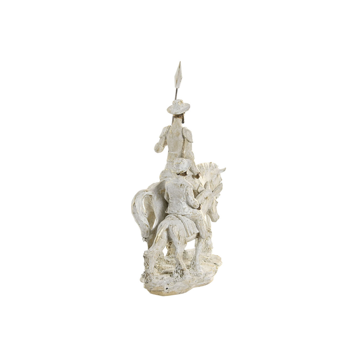 Decorative Figure Home ESPRIT White Golden 28,5 X 13 X 33 CM