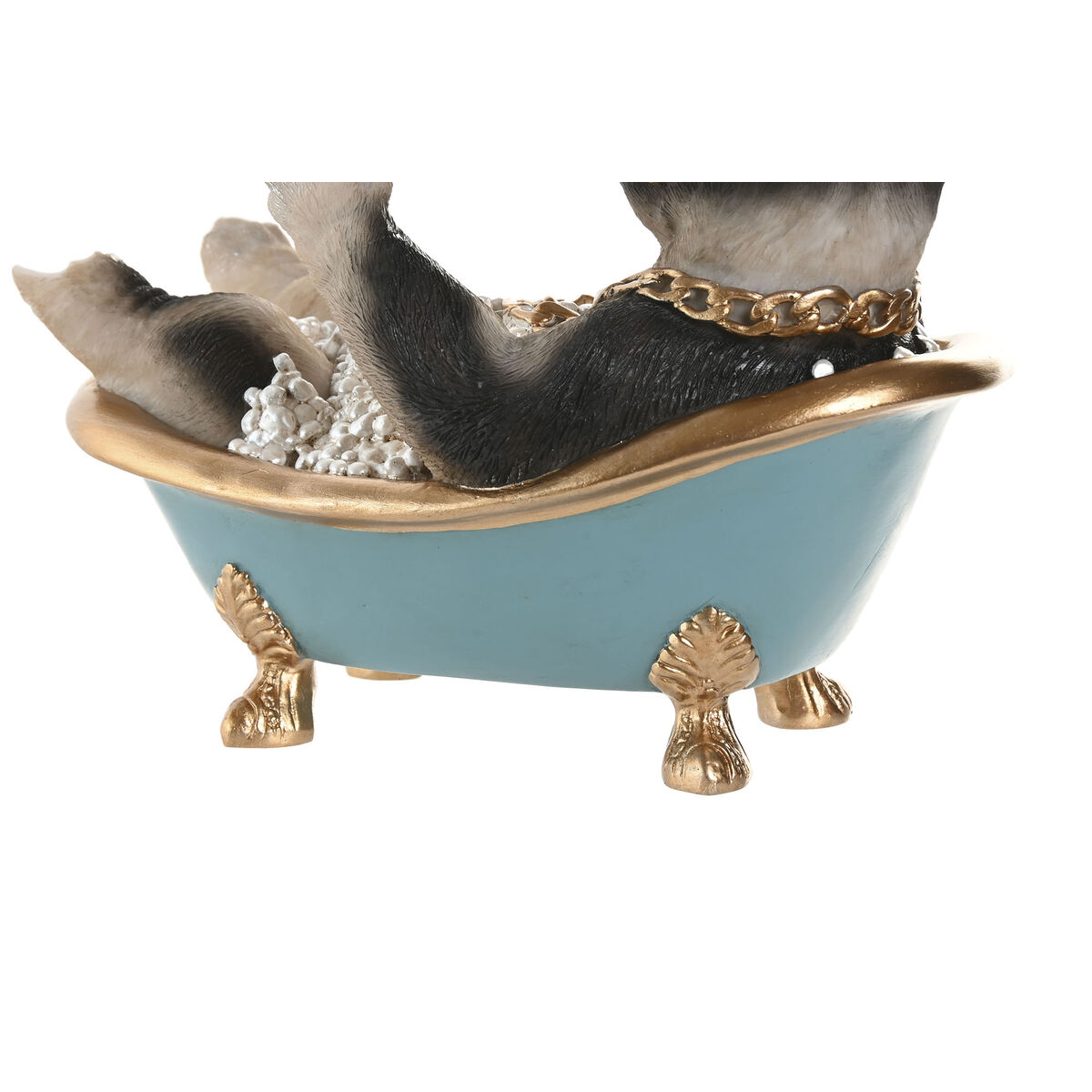 Decorative Figure Home ESPRIT Black Multicolour 20 X 14,5 X 15,5 CM (3 Units)