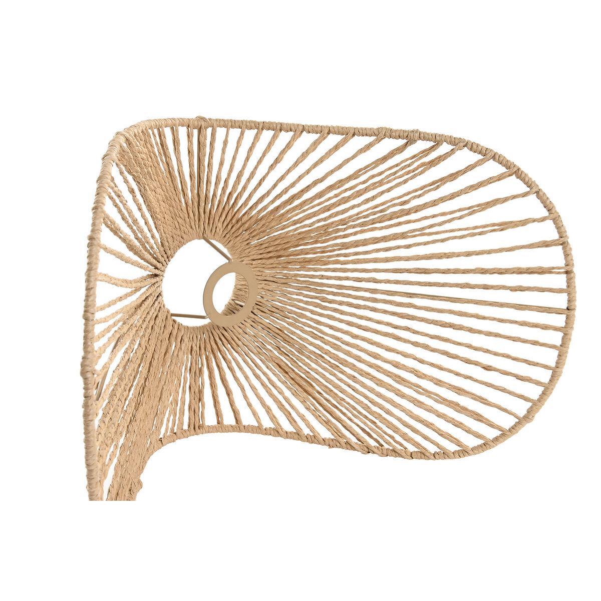 Lamp Shade Home ESPRIT Brown Metal Fibre Natural Urban 66 X 50 X 35 CM (3 Pieces)