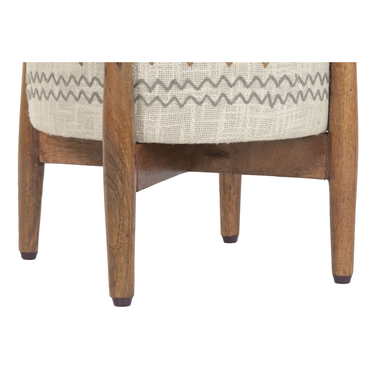 Footrest Home ESPRIT Beige Urban 40 x 40 x 52 cm