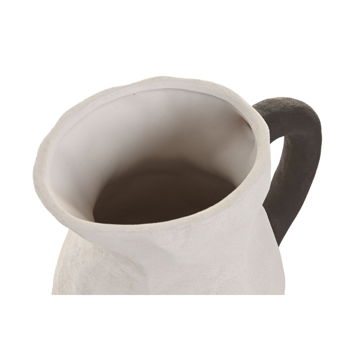 Vase Home ESPRIT White Grey Stoneware