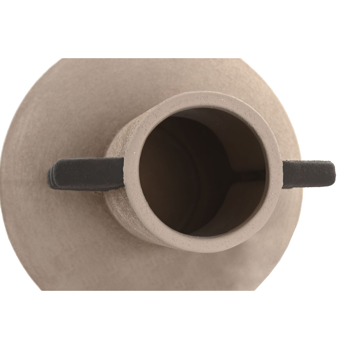 Vase Home ESPRIT Brown Grey Stoneware 18 x 18 x 29 cm