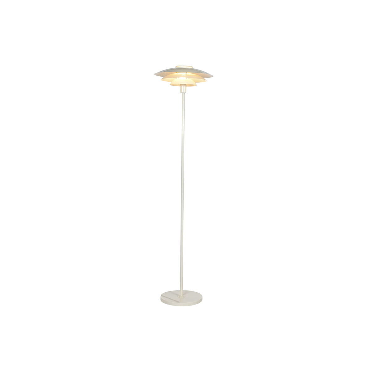 Floor Lamp Home ESPRIT White 50 W 220 V 38 x 38 x 155 cm