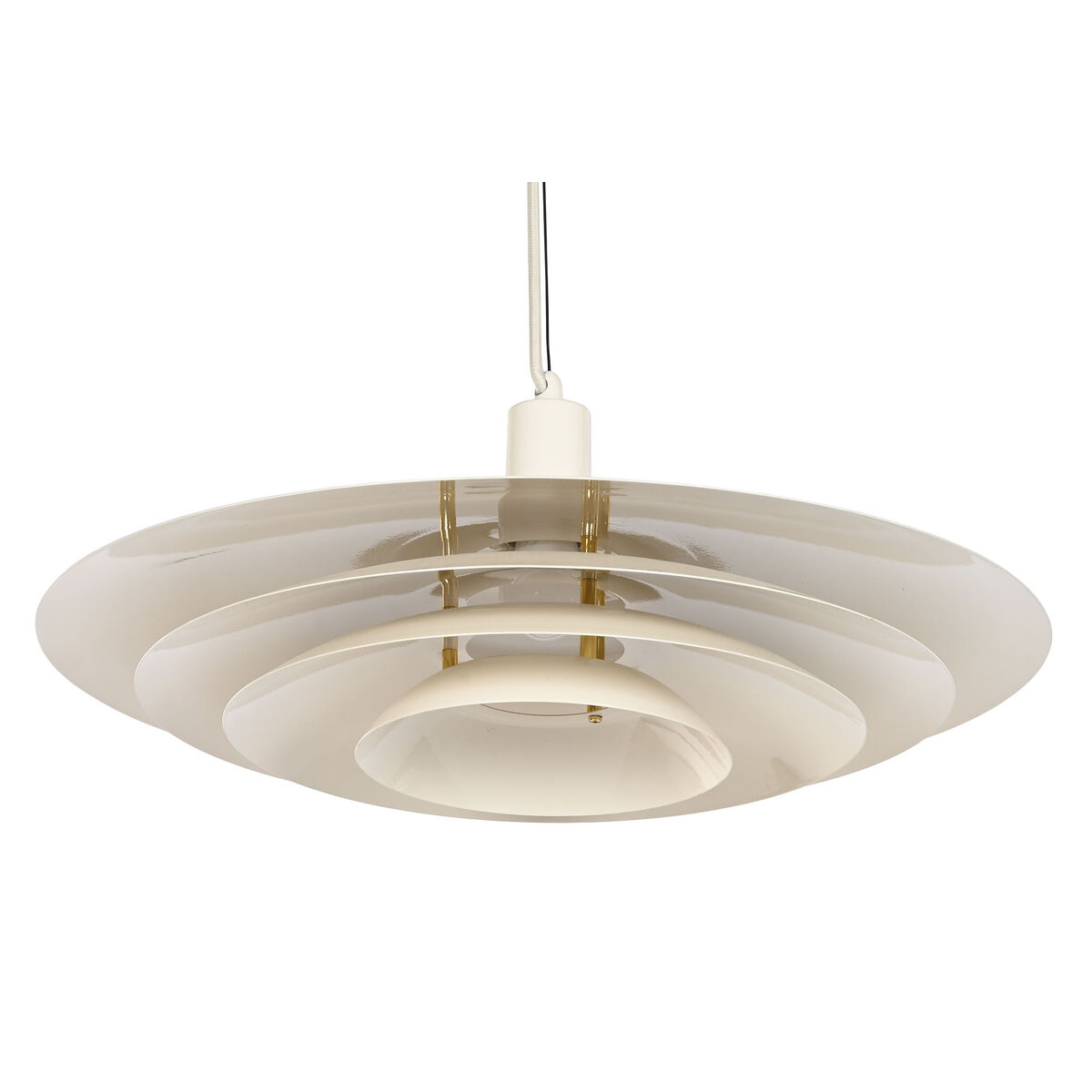Ceiling Light Home ESPRIT White Metal 50 W 48 X 48 X 22 CM