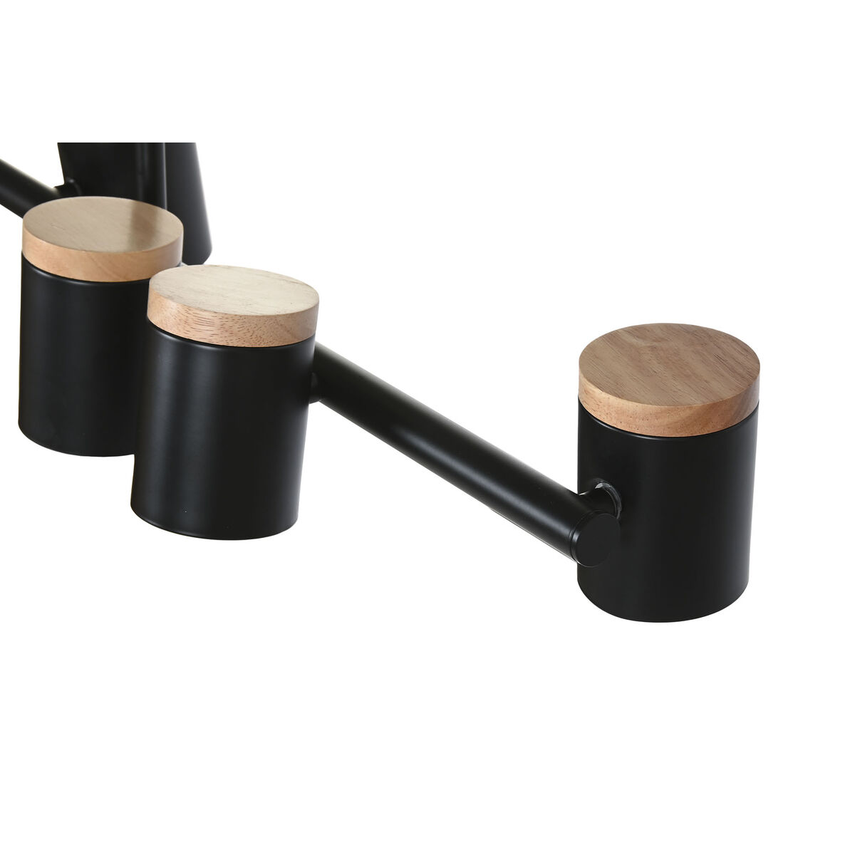 Ceiling Light Home ESPRIT Brown Black Wood Metal 104 X 18 X 164 CM