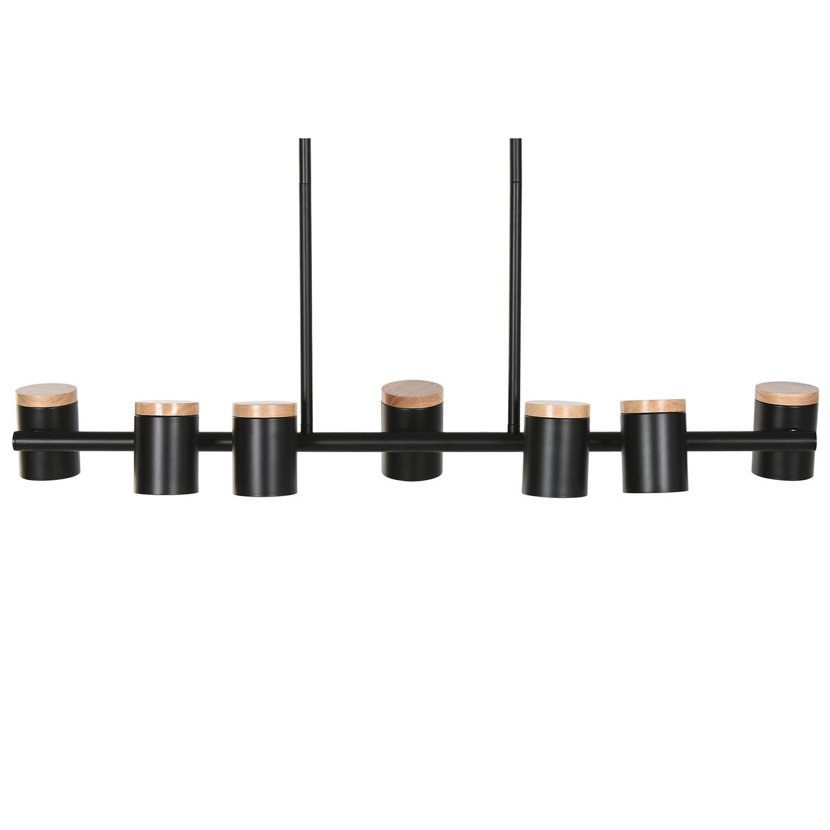 Ceiling Light Home ESPRIT Brown Black Wood Metal 104 X 18 X 164 CM