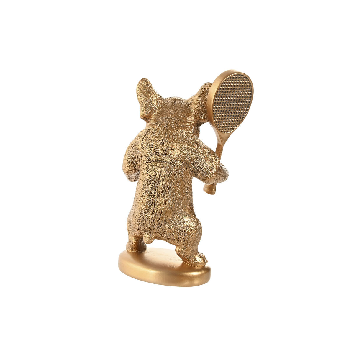 Decorative Figure Home ESPRIT Golden Dog 16,5 X 13 X 27 CM (2 Units)