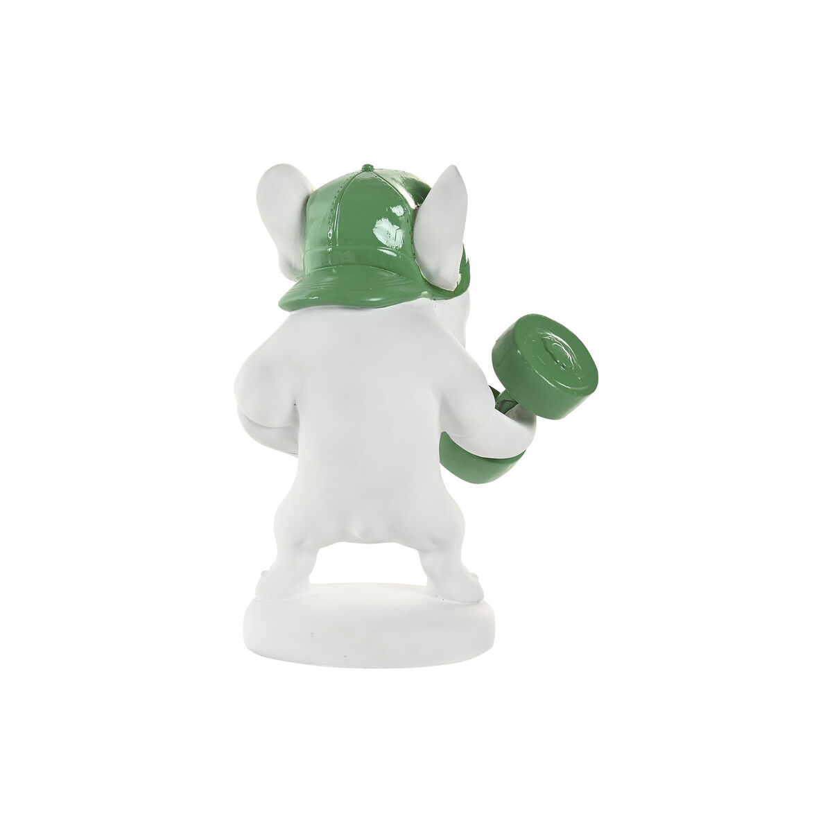 Decorative Figure Home ESPRIT White Multicolour Dog 17 x 13,5 x 24 cm (3 Units)