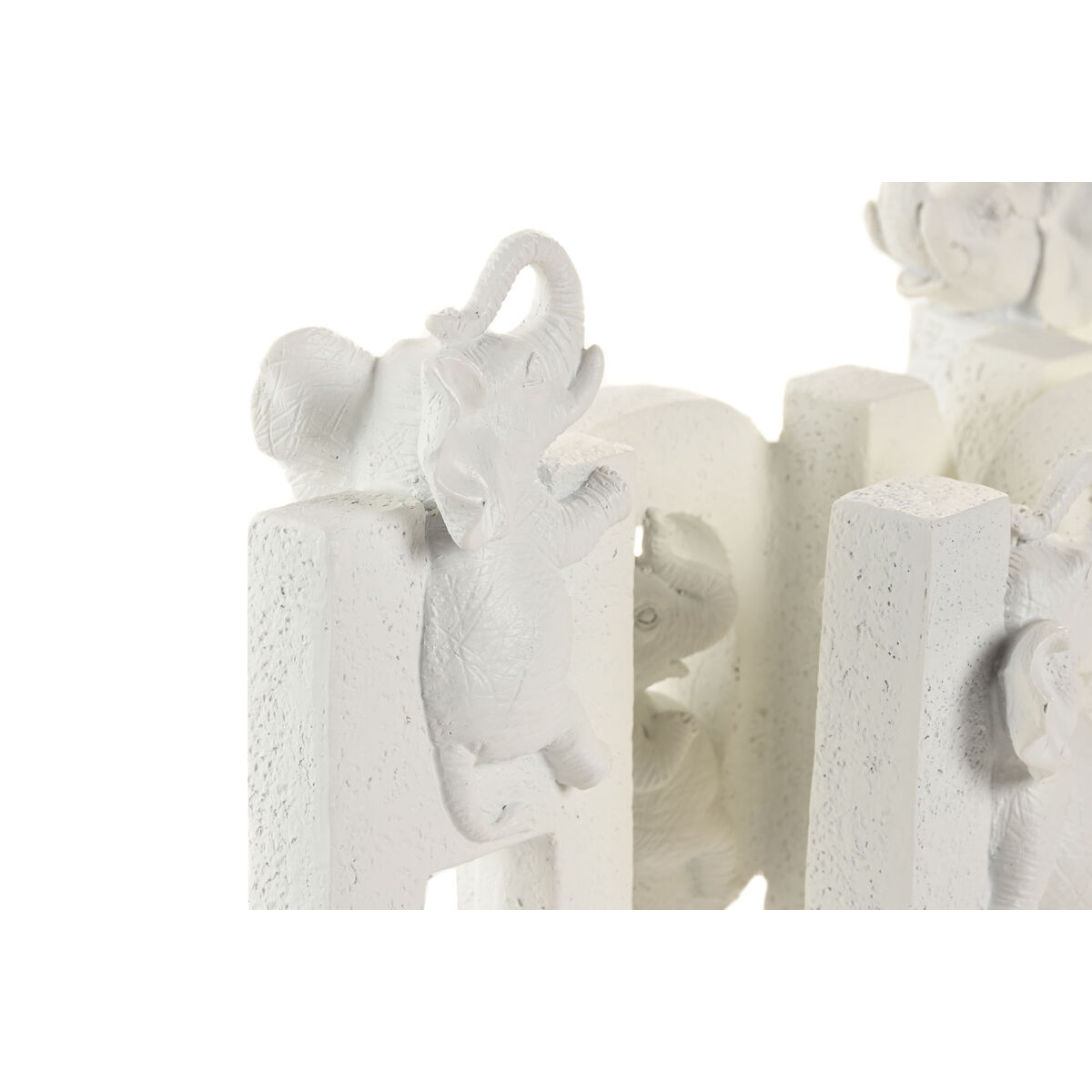 Decorative Figure Home ESPRIT White Oriental 25 X 5 X 13 CM (2 Units)