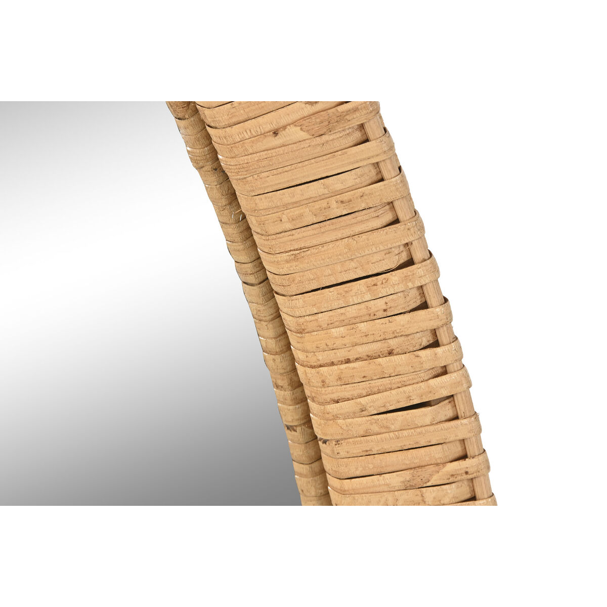 Wall mirror Home ESPRIT Natural Scandi 53 X 4,5 X 85 CM