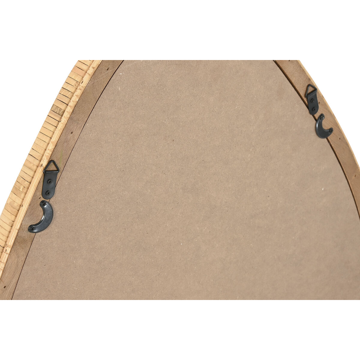Wall mirror Home ESPRIT Natural Scandi 60 x 4 x 80 cm
