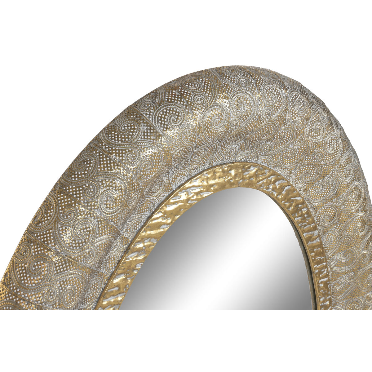 Wall mirror Home ESPRIT Golden Arab