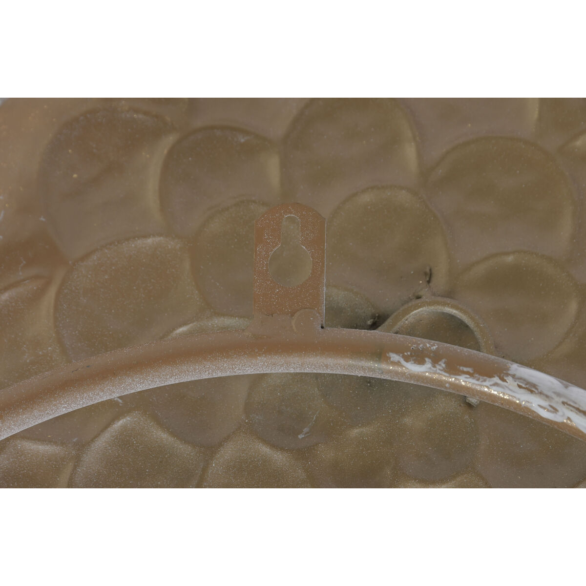 Decorative Figure Home ESPRIT White Golden Flower Stripped 137 X 11 X 56,5 CM